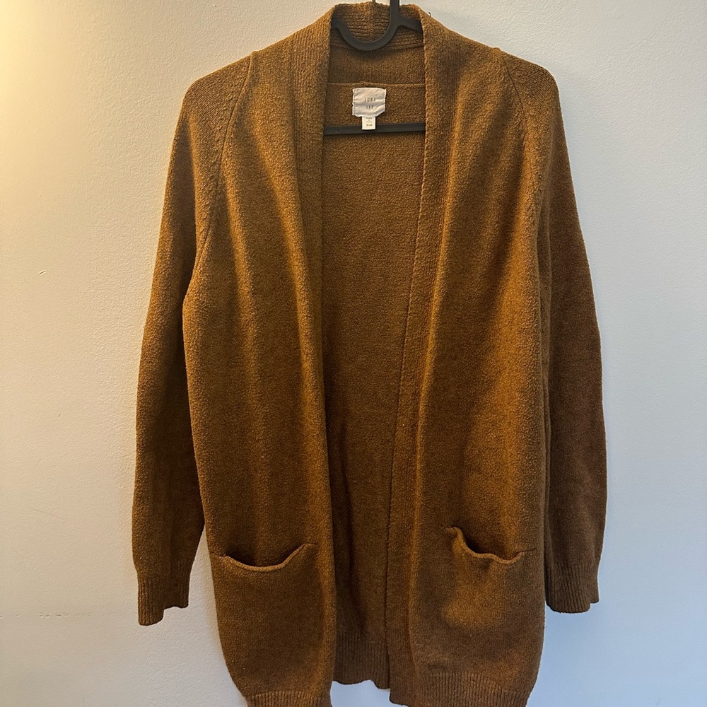 Luna Ivy Brown Cardigan